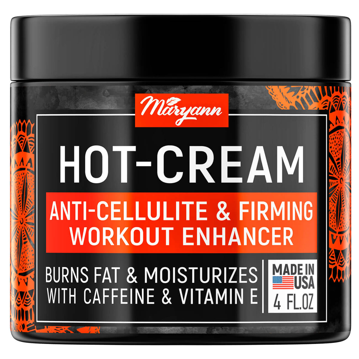 Anti Cellulite Body Sculpting Hot Cream – Maryann Organics
