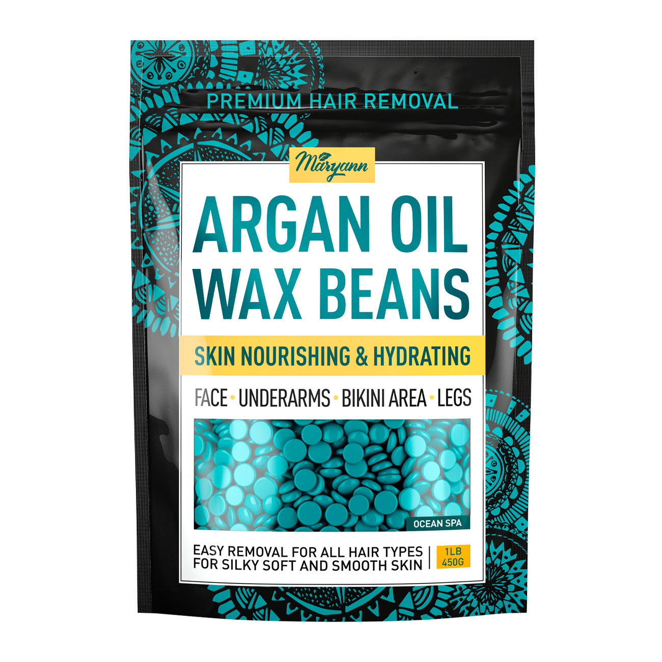 Hard Wax Beans For Hair Removal On Sensitive Skin – Maryann Organics
